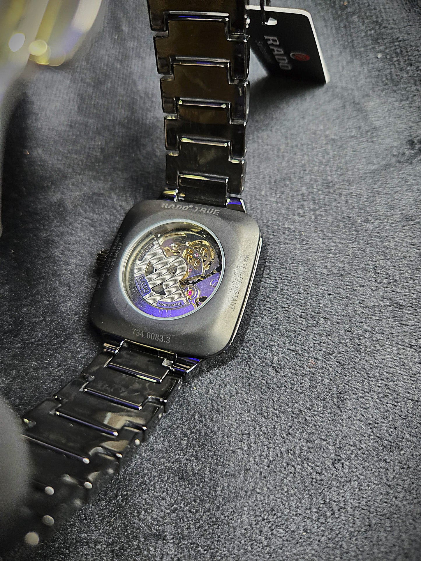 Rado True Square Automatic Skeleton