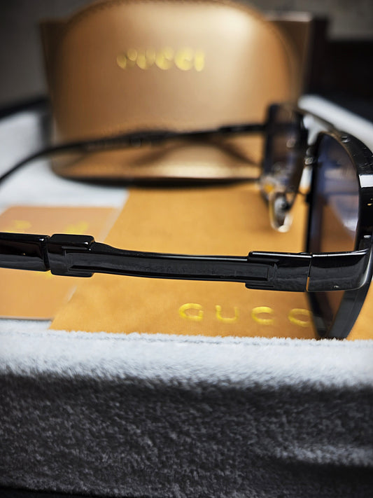 Gucci Black Shiny Eyeglasses