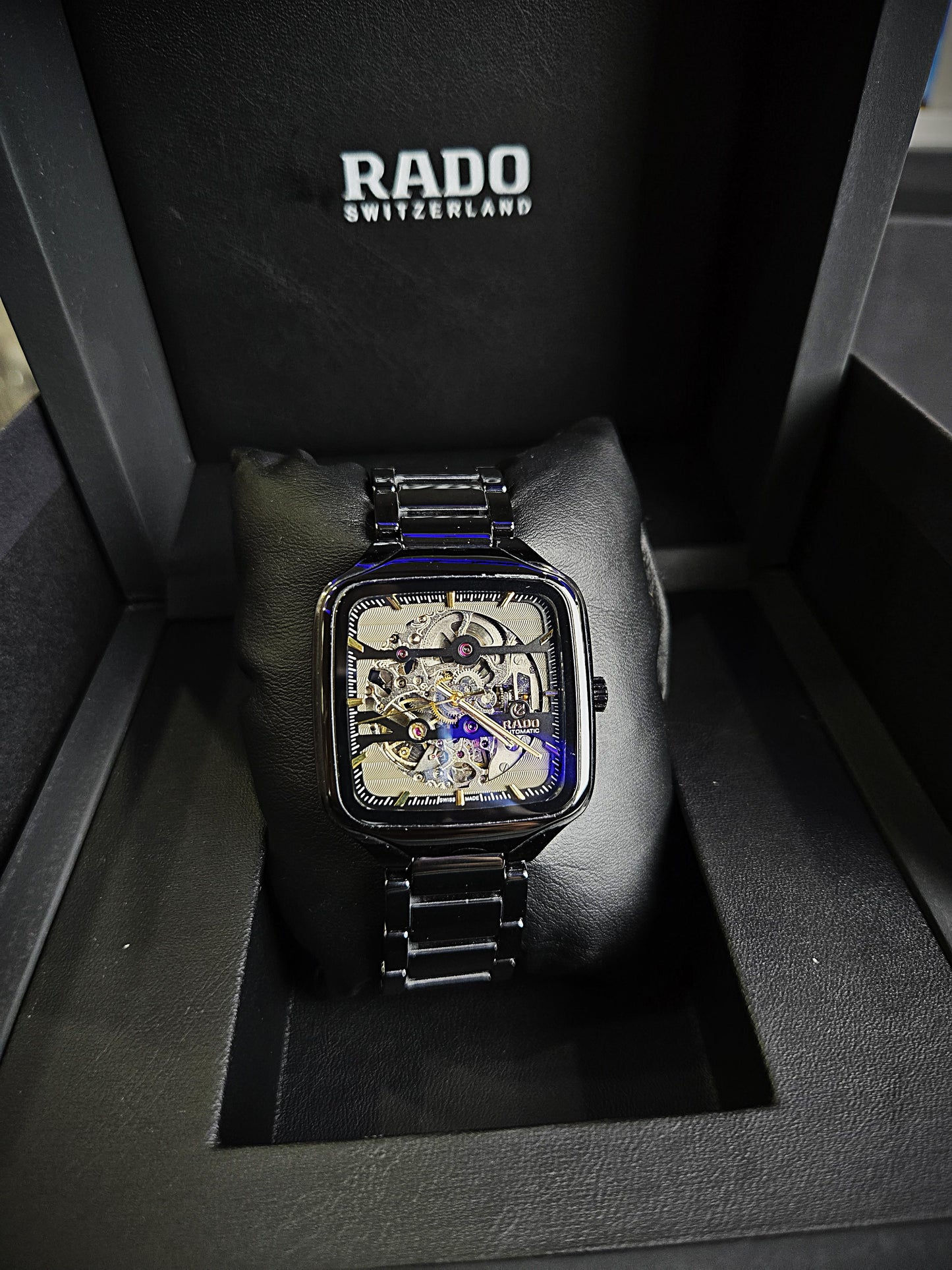 Rado True Square Automatic Skeleton