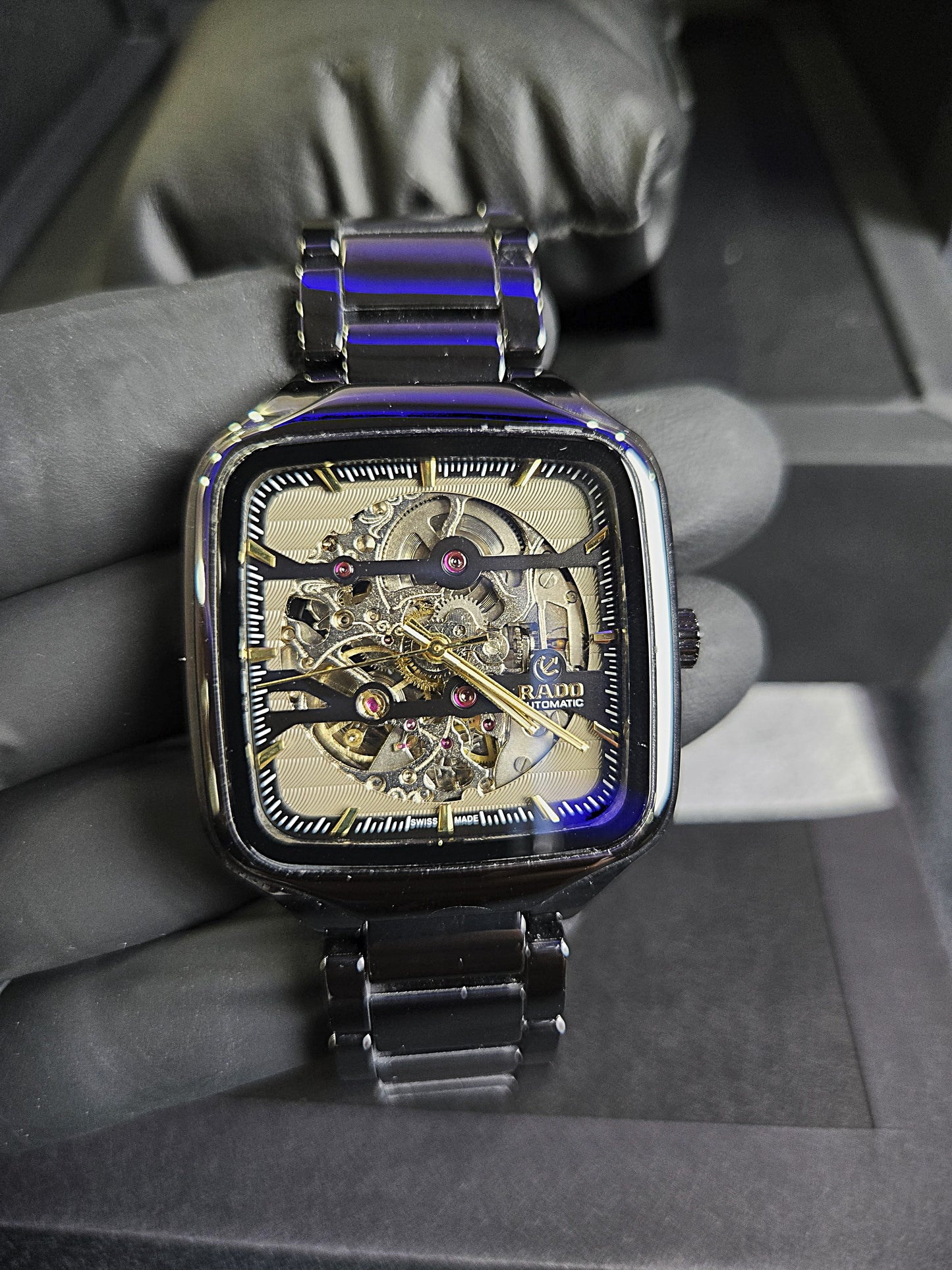 Rado True Square Automatic Skeleton