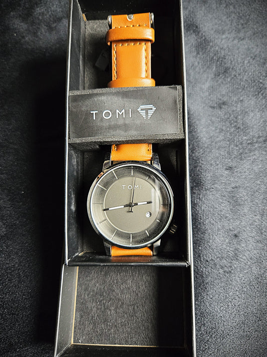 TOMI Dark Grey Round