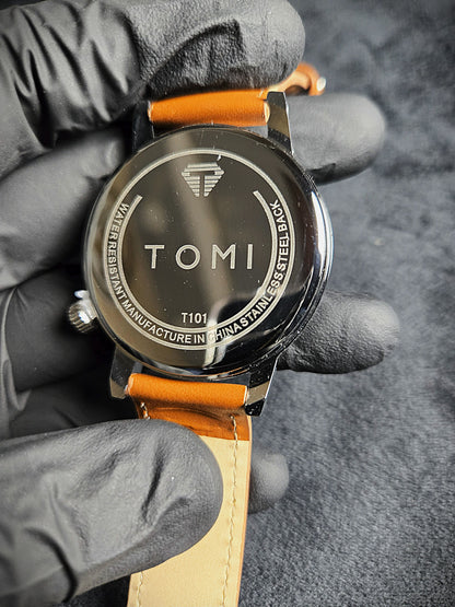 TOMI Dark Grey Round