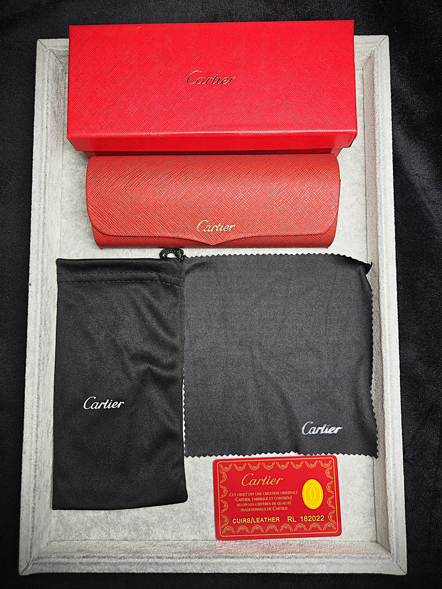 Cartier Luxury Wood Frame Glasses