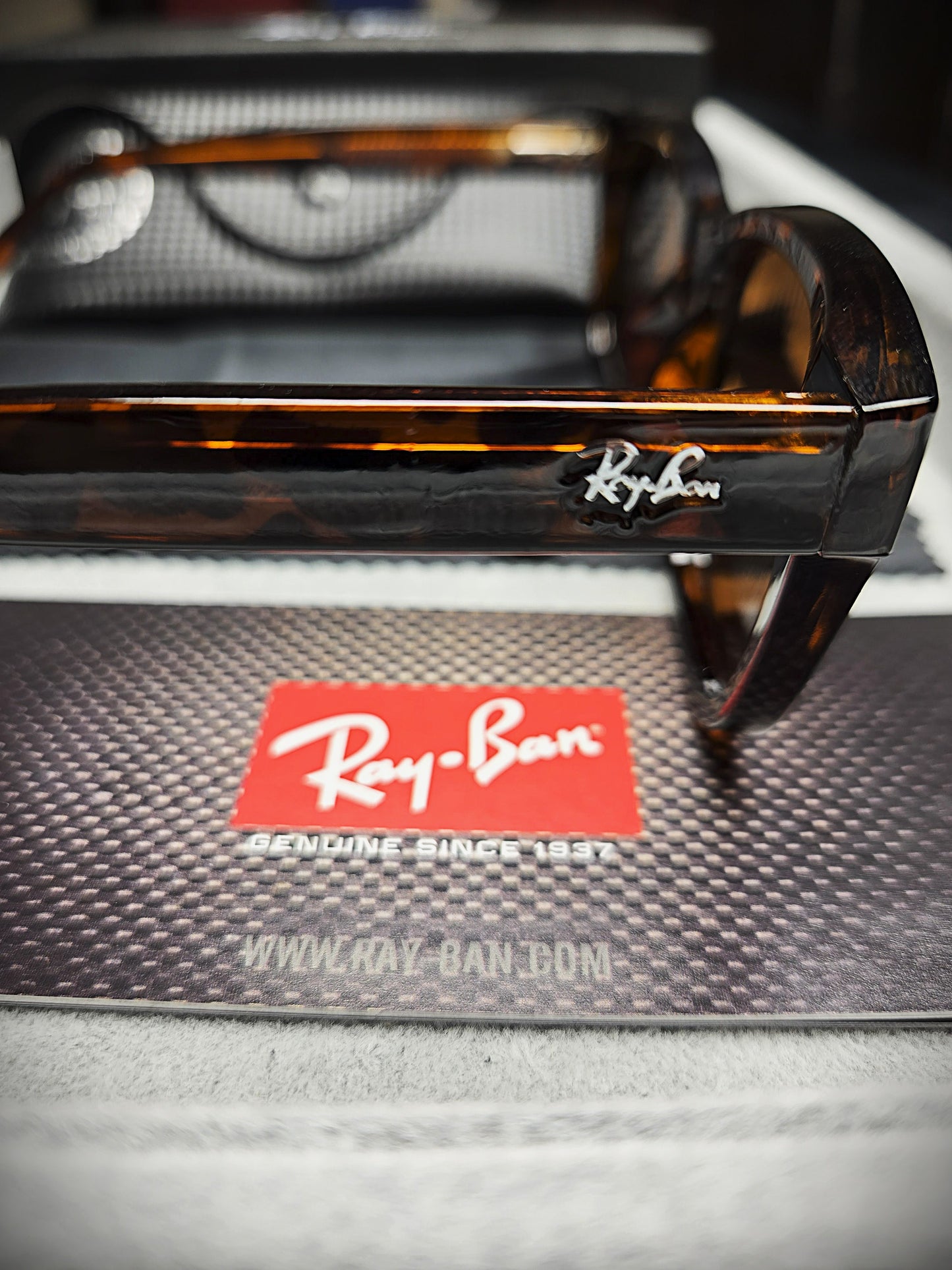 Ray-Ban Brown Lenses with Dark Brown Frame