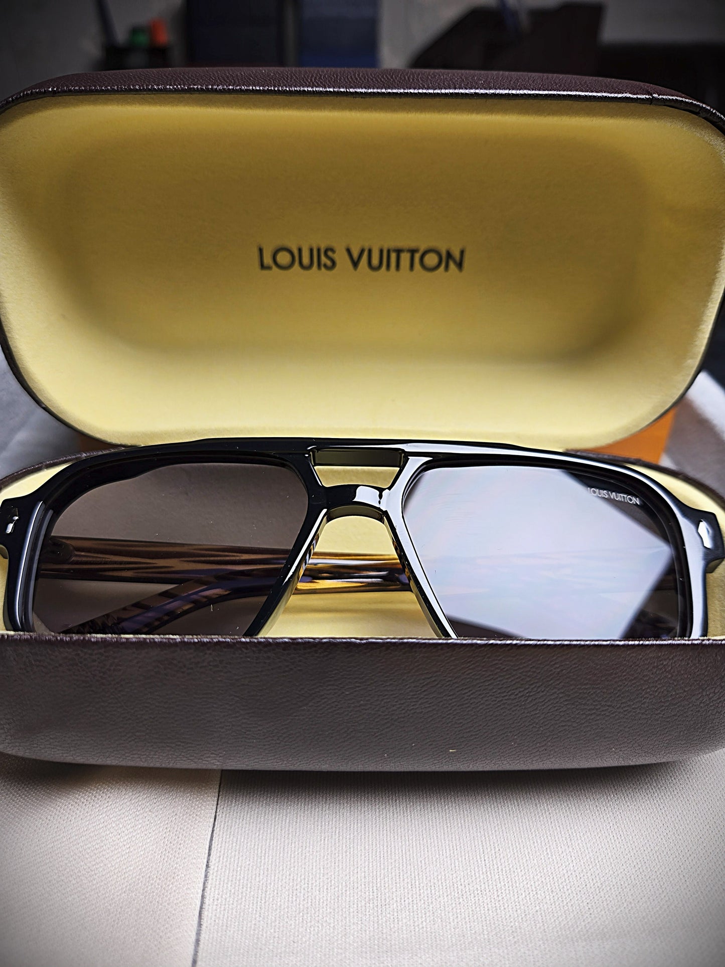 Louis Vuitton Luxury Rectangular Sunglasses